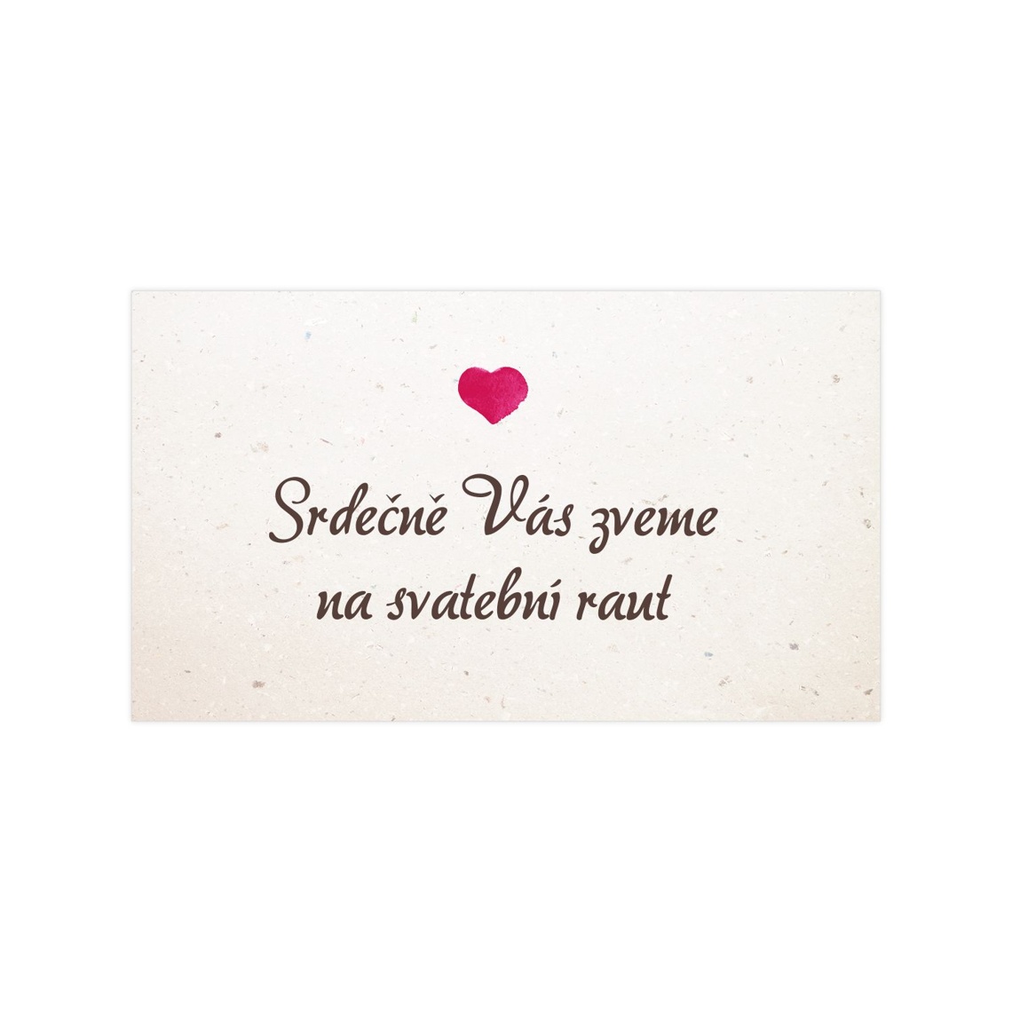 Pozvánka na raut 192 - pozvánka na svatební raut