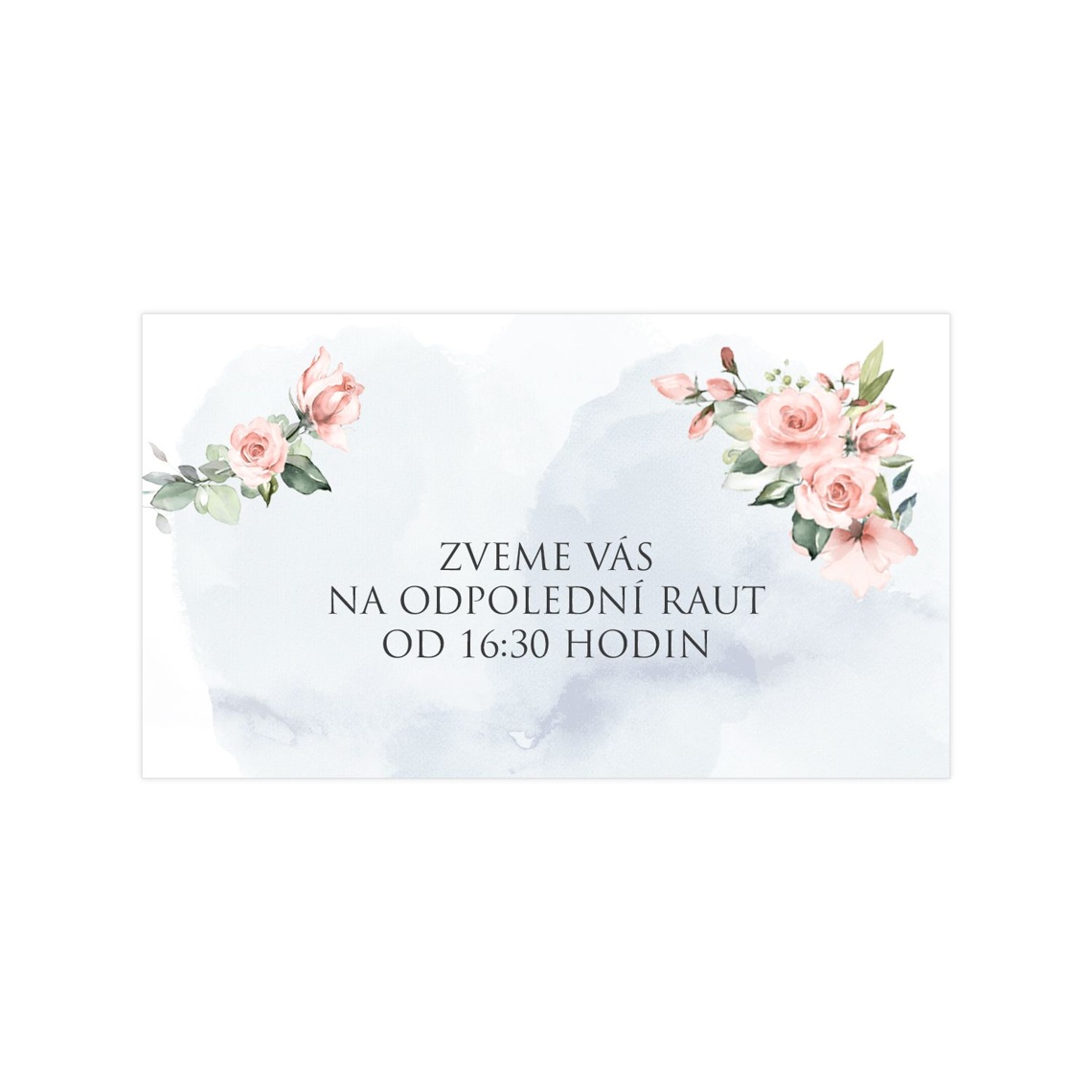 Pozvánka na raut 247 jako pozvánka na svatební raut