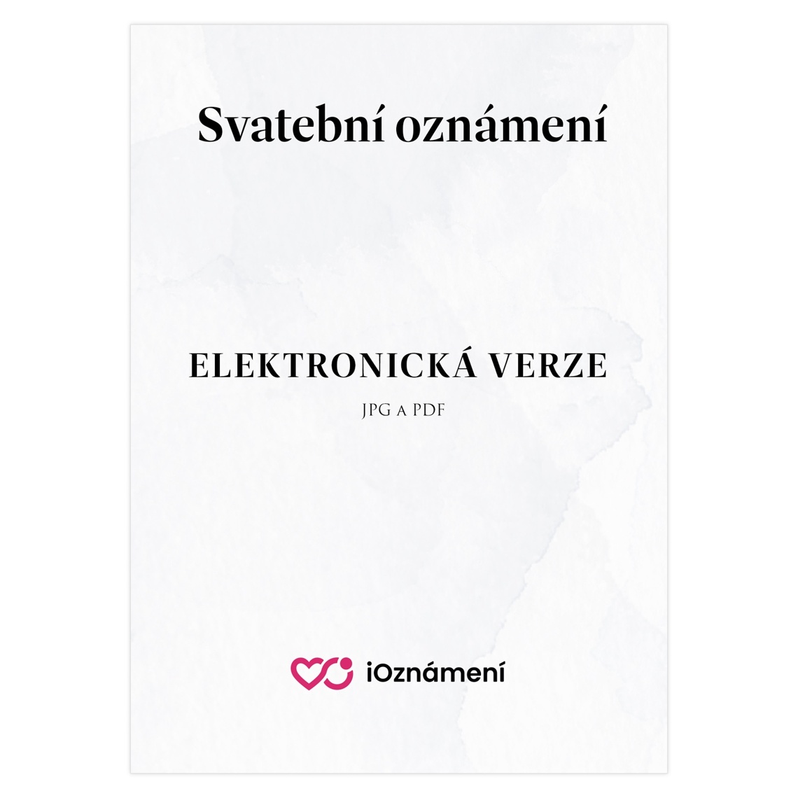Elektronická verze - elektronická verze oznámení