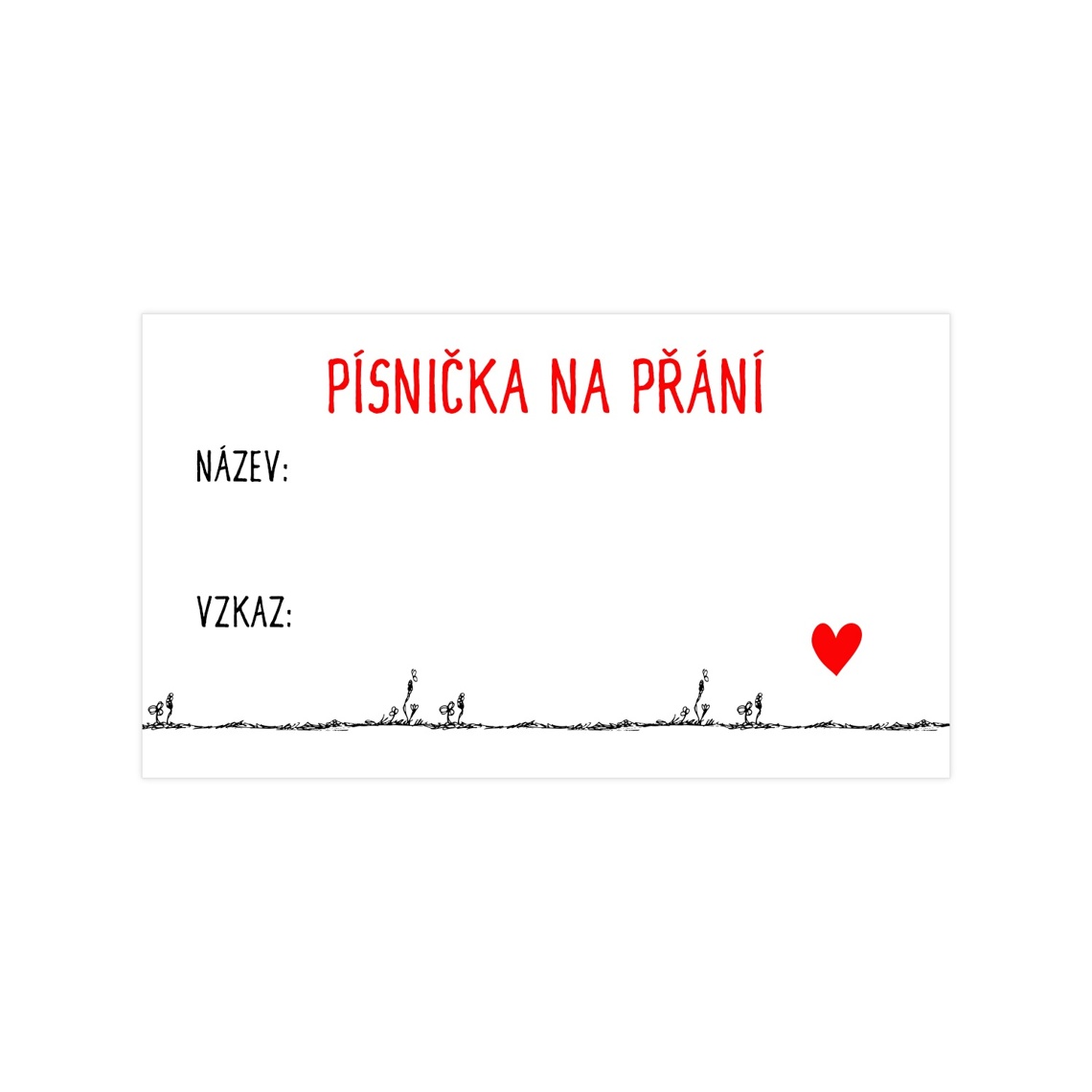 Kartička pro DJ 220 jako kartička pro DJ a hudební přání
