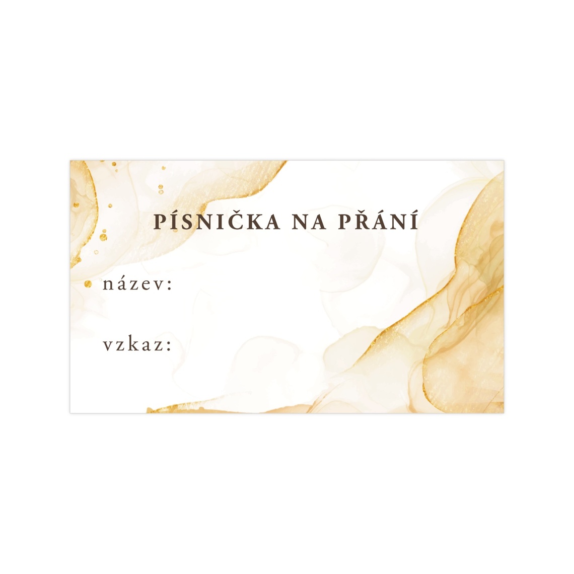 Kartička pre DJ 333 – ukážka produktu