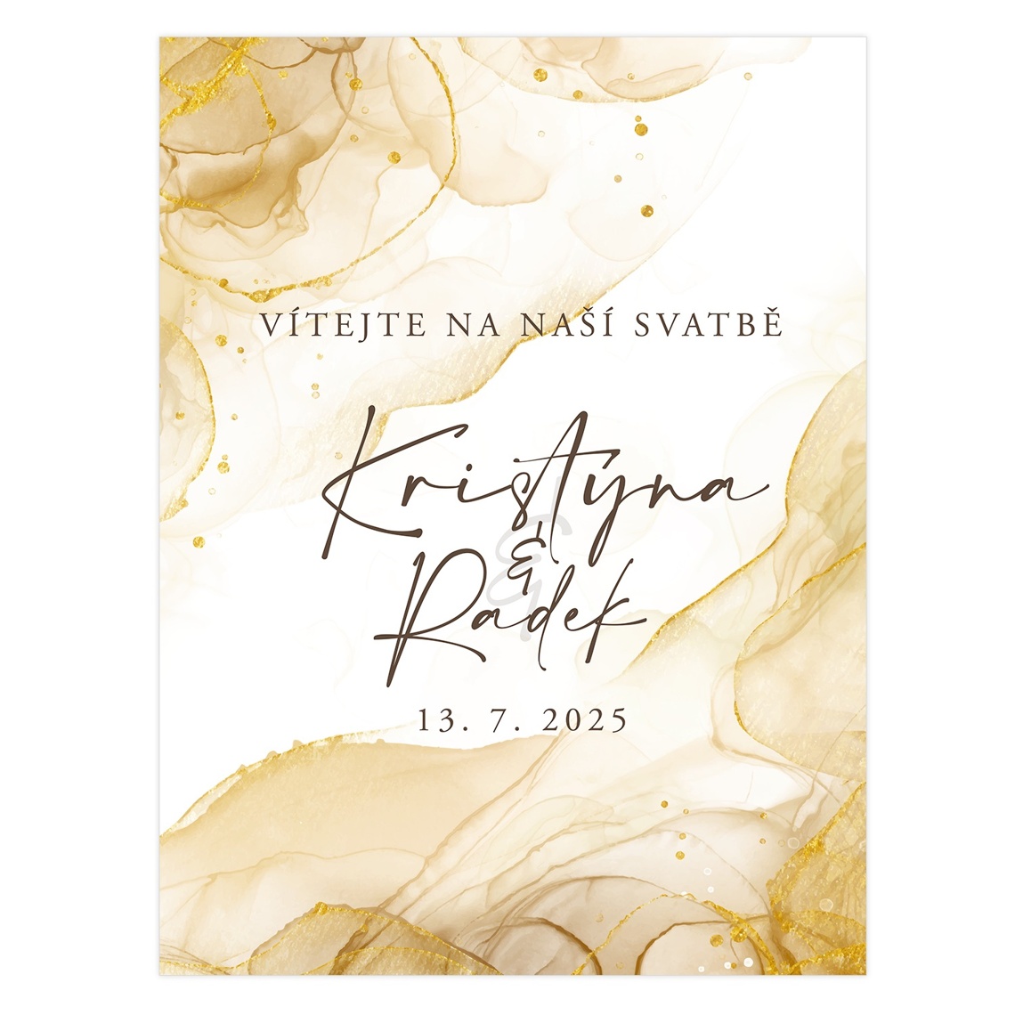 Vítacia ceduľa 333 – ukážka produktu