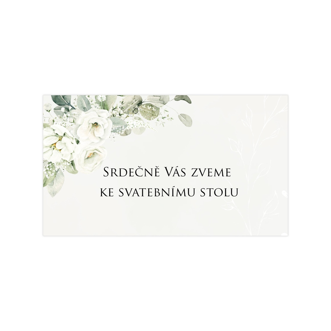 Pozvánka ke stolu 337 - pozvánka ke svatebnímu stolu