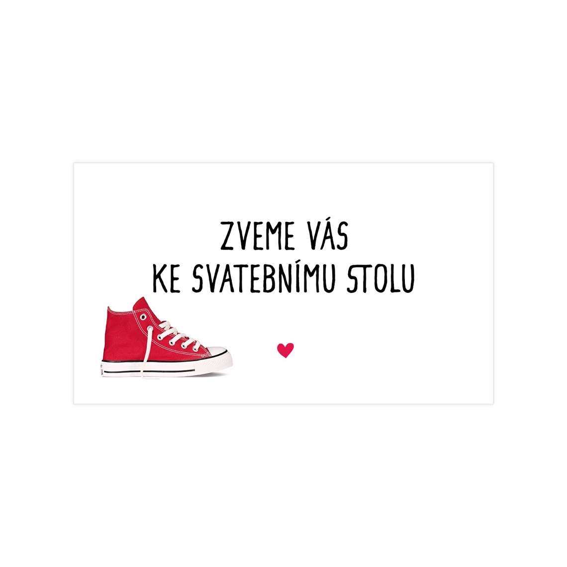 Pozvánka ke stolu 195 jako pozvánka ke svatebnímu stolu