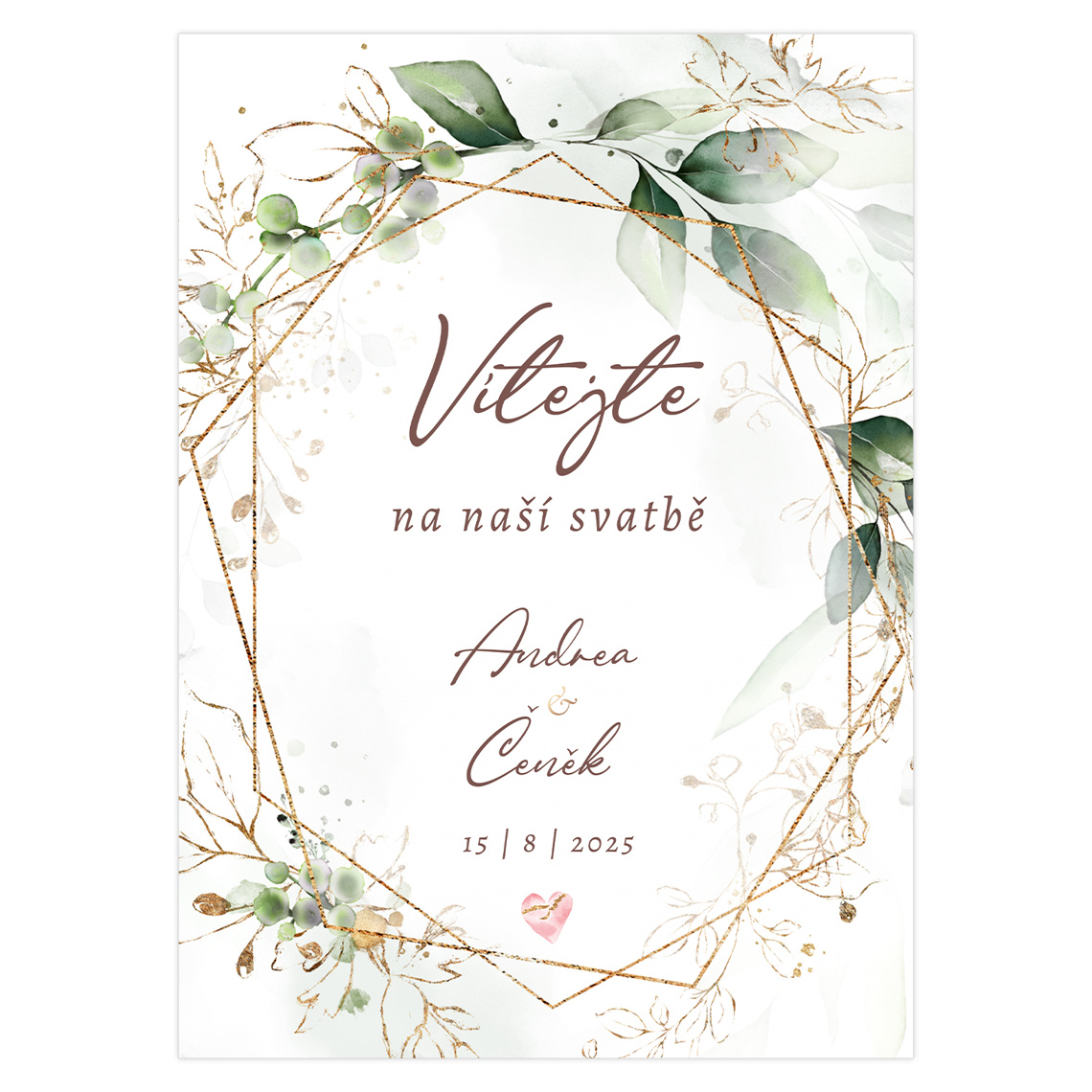 Vítacia ceduľa 349 – ukážka produktu