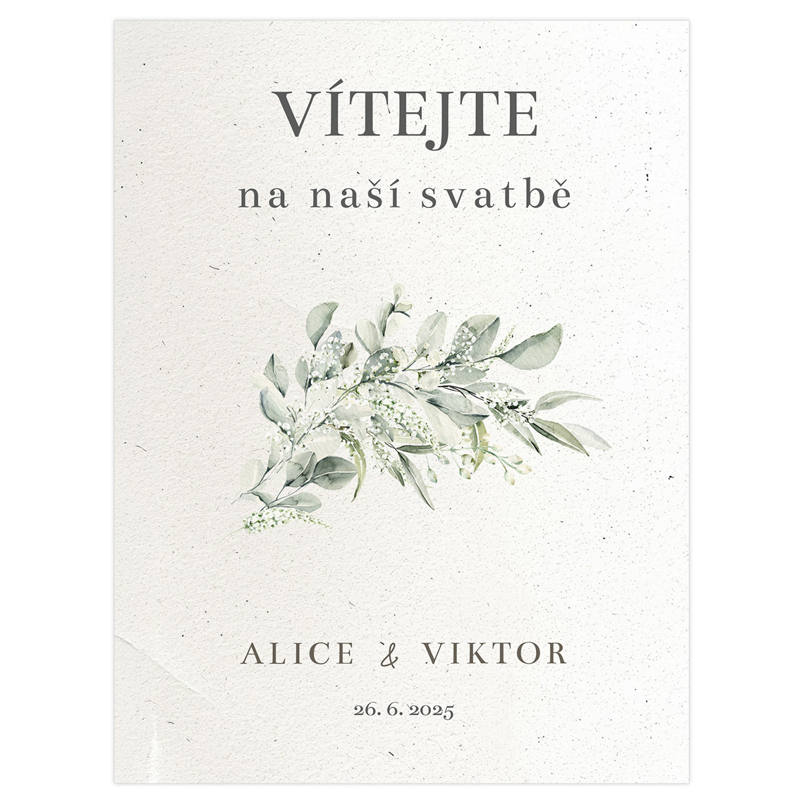 Vítacia ceduľa 347 – ukážka produktu