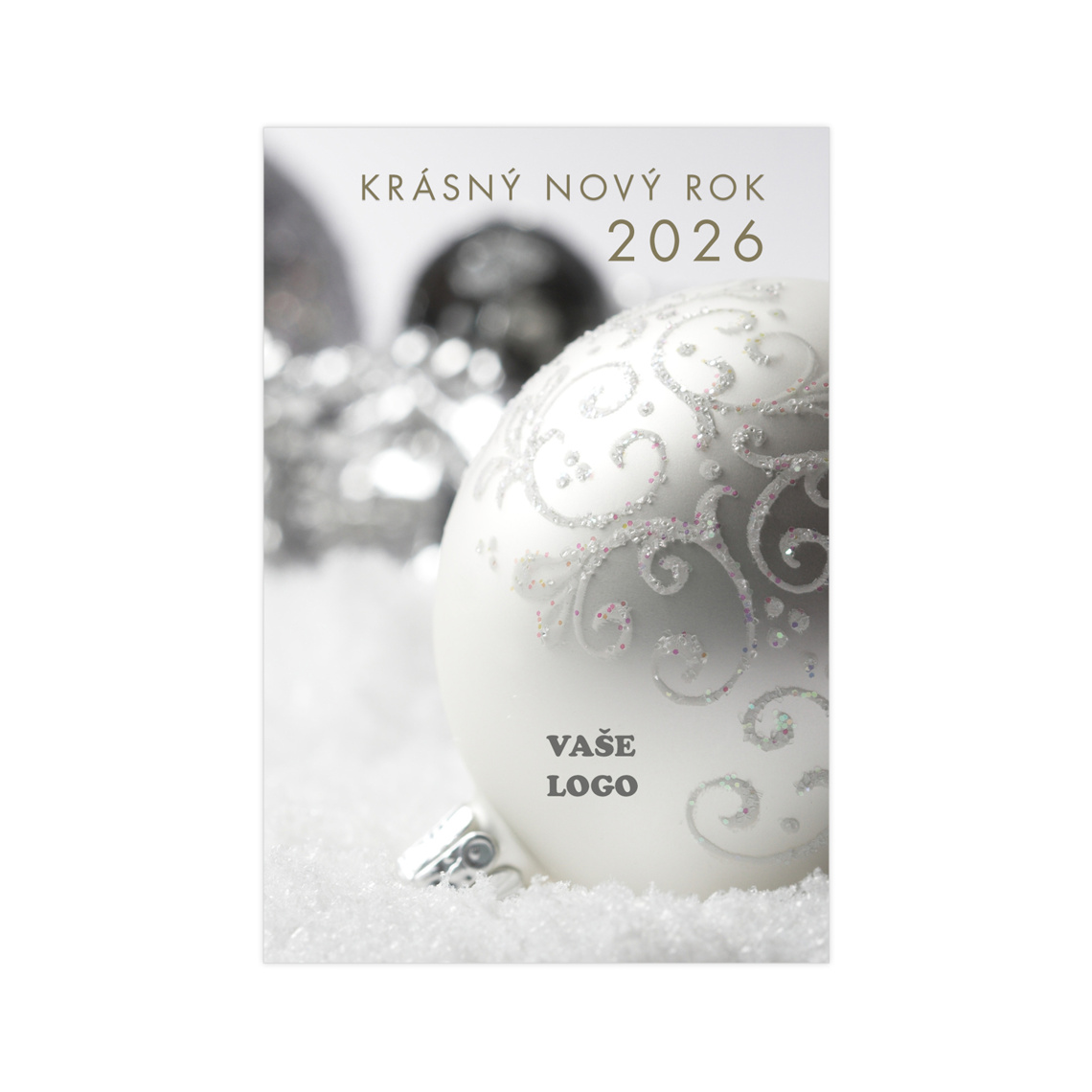Vianočná etiketa na víno 123 – ukážka produktu