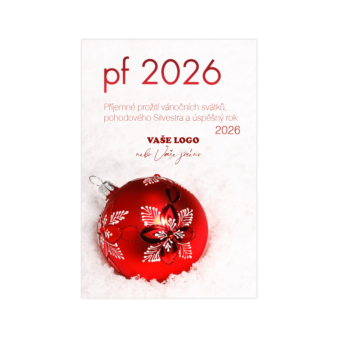 Vianočná etiketa na víno 129 – ukážka produktu