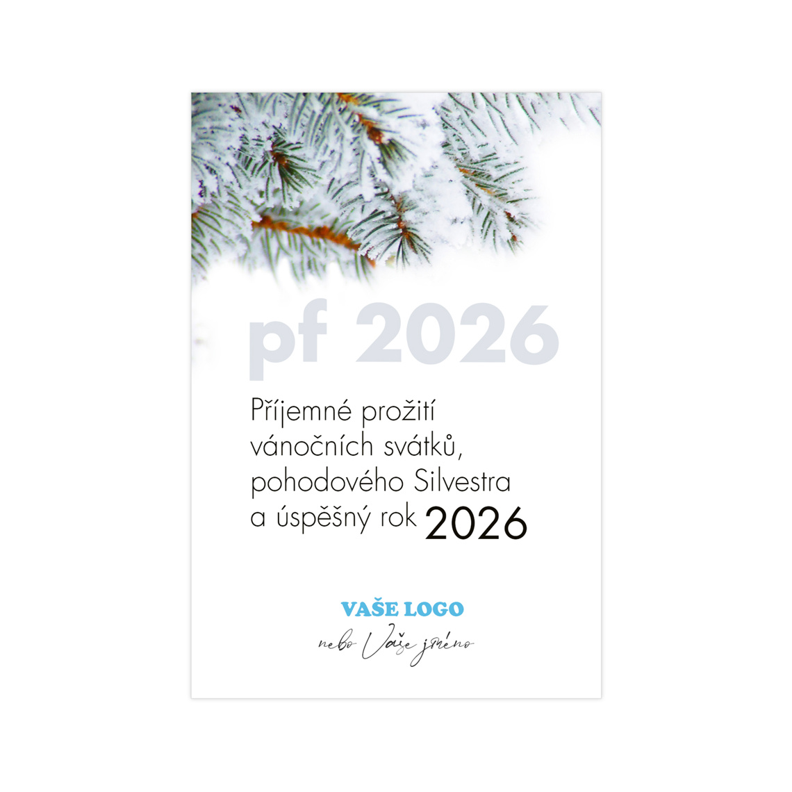 Vianočná etiketa na víno 142 – ukážka produktu