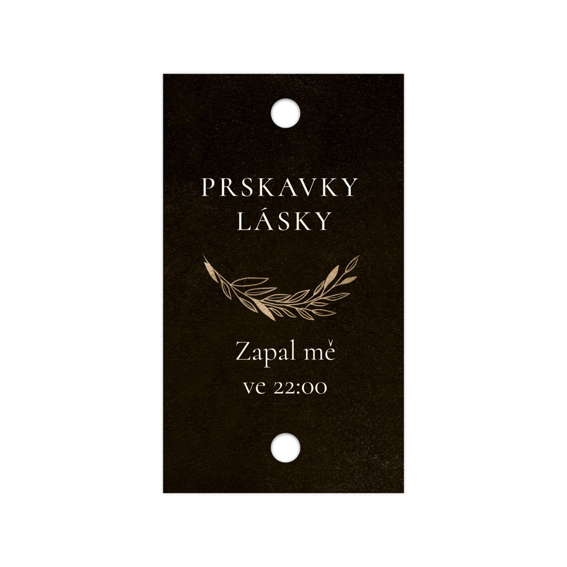 Kartička na prskavku 351 – ukážka produktu